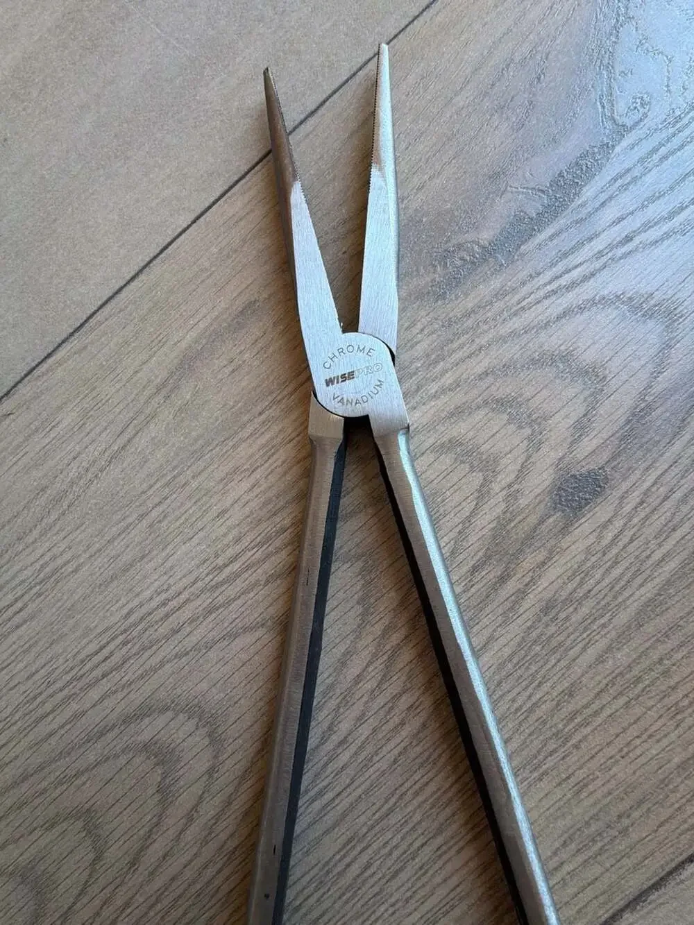 WISEPRO 16-Inch Extra Long Reach Straight Needle Nose Pliers